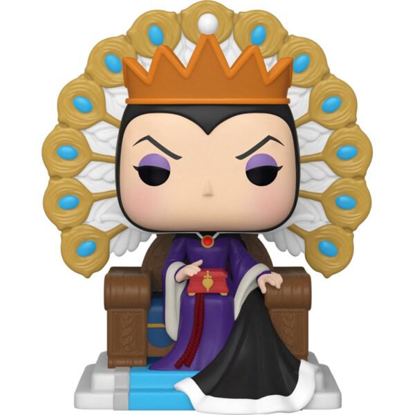 FU50270-Disney Villains Evil Queen on Throne Deluxe Pop! Vinyl Figure