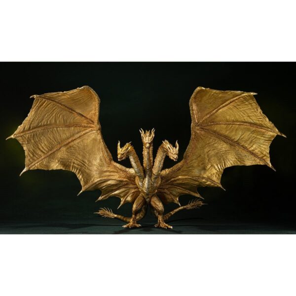BLFBAS58747-Godzilla: King of the Monsters King Ghidorah 2019 Special Color Version S.H.MonsterArts Action Figure