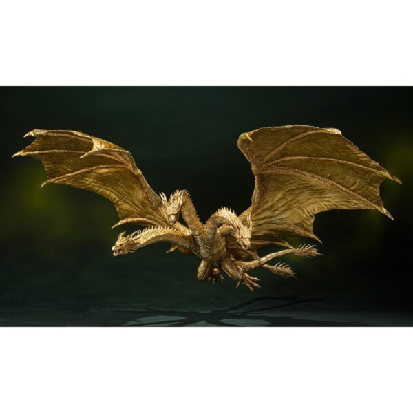 BLFBAS58747-Godzilla: King of the Monsters King Ghidorah 2019 Special Color Version S.H.MonsterArts Action Figure
