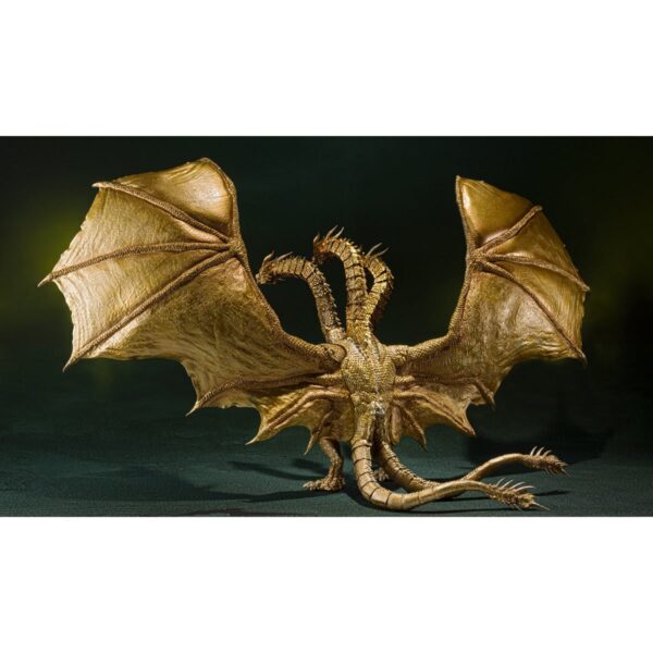 BLFBAS58747-Godzilla: King of the Monsters King Ghidorah 2019 Special Color Version S.H.MonsterArts Action Figure