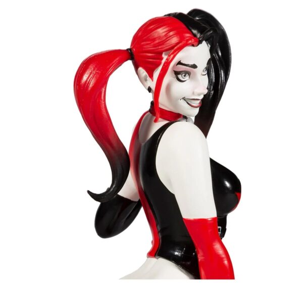 MF30130-Harley Quinn Red, White, and Black Harley Quinn by J. Scott Campbell Statue