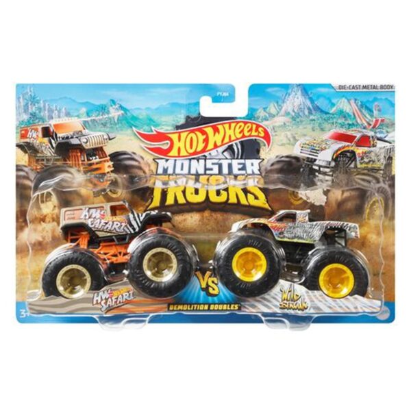 MTFYJ64A3-Hot Wheels Monster Trucks Demolition Doubles 1:64 Scale