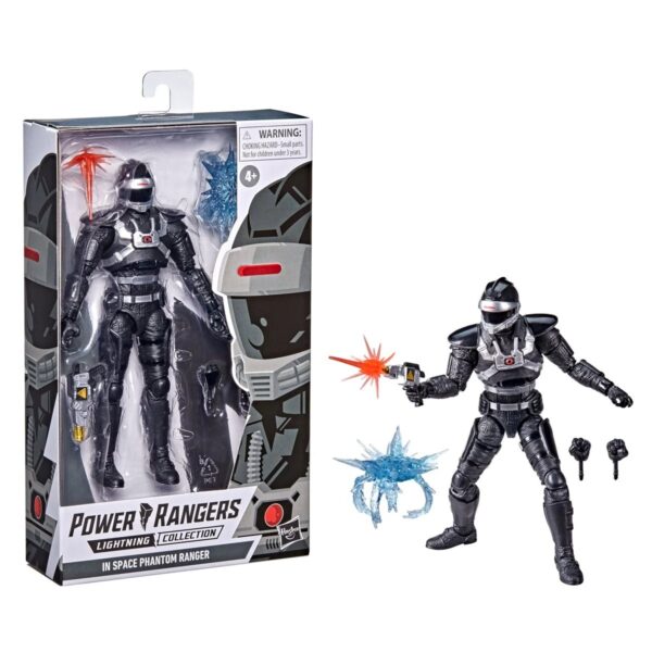 13532-Power Rangers Lightning Collection 6-Inch Figures In Space Phantom Ranger