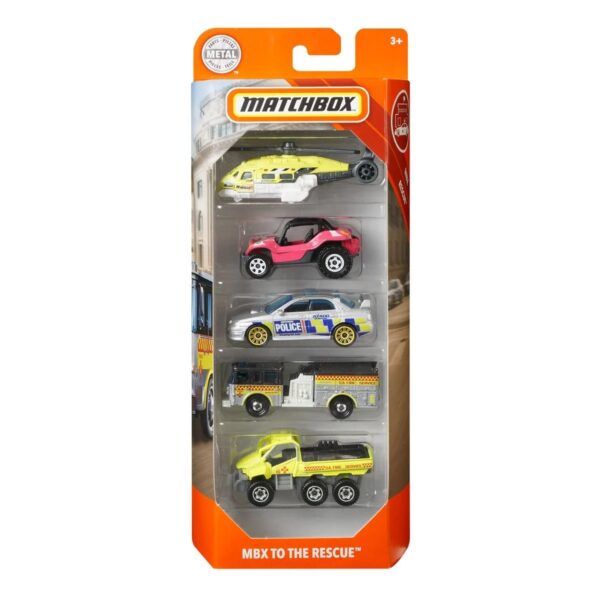 MTC1817E-Matchbox Car Collection 5-Pack 2022