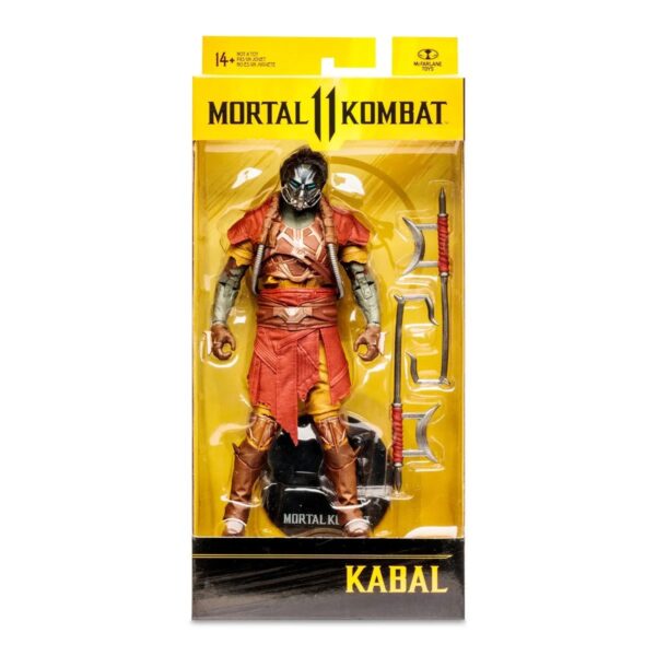MF11081-Mortal Kombat Wave 10 Kabal Rapid Red 7-Inch Scale Action Figure