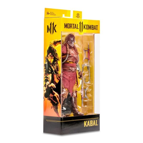 MF11081-Mortal Kombat Wave 10 Kabal Rapid Red 7-Inch Scale Action Figure
