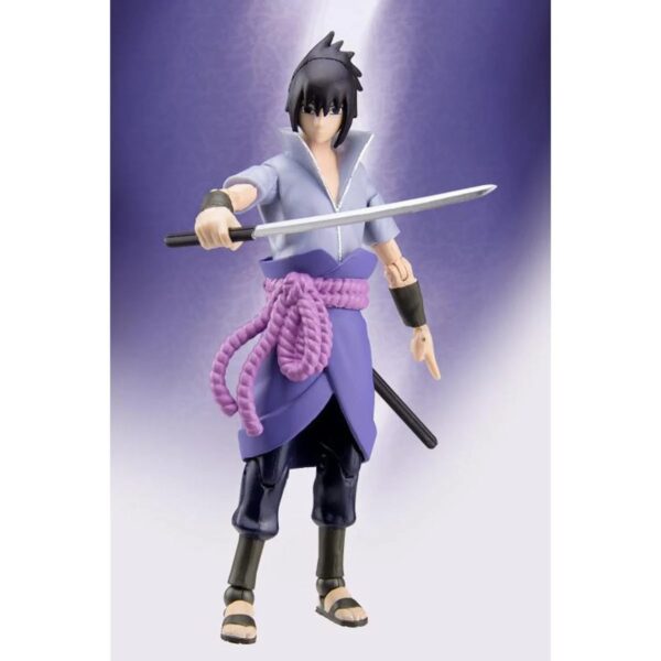 TN11990A-Naruto: Shippuden 4-Inch Poseable Figure Encore Series Sasuke