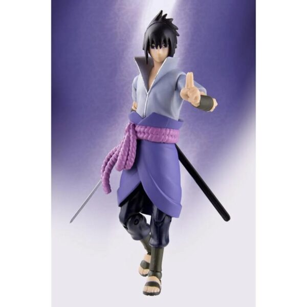 TN11990A-Naruto: Shippuden 4-Inch Poseable Figure Encore Series Sasuke