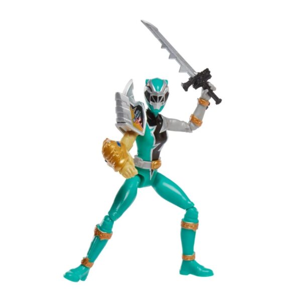 HSE5915L-Power Rangers Basic 6-Inch Action Figures PRG DNF CORE FIGURE GREEN RANGER