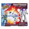 HSF2936-Power Rangers Dino Fury Battle Attackers 2-Pack Void Knight vs. Snageye Martial Arts Kicking Action Figures