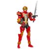 HSF5718-Power Rangers Dino Fury Spiral Strike Red Ranger 12-inch Electronic Spinning and Light FX Action Figure