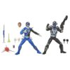 HSF1171-Power Rangers Lightning Collection 6-Inch S.P.D. Squad B Blue Ranger and Squad A Blue Ranger Action Figure Battle Pack