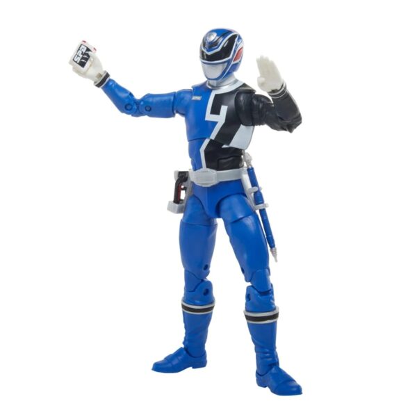 HSF1171-Power Rangers Lightning Collection 6-Inch S.P.D. Squad B Blue Ranger and Squad A Blue Ranger Action Figure Battle Pack