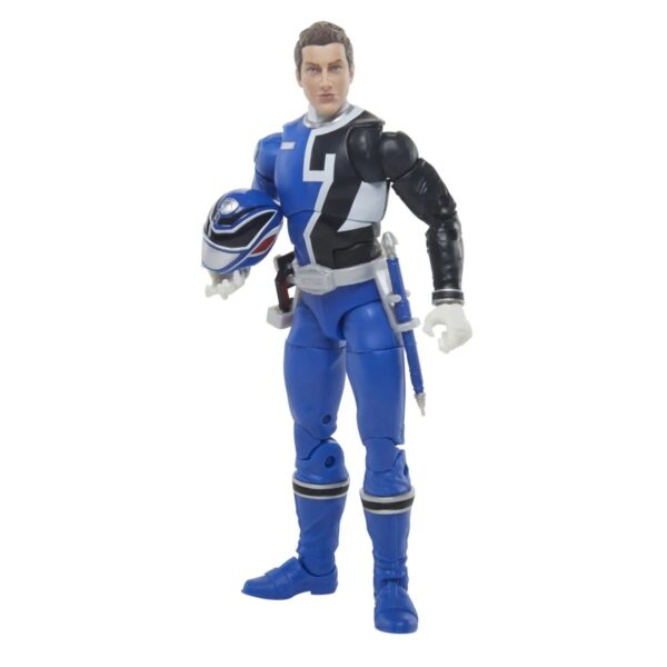 HSF1171-Power Rangers Lightning Collection 6-Inch S.P.D. Squad B Blue Ranger and Squad A Blue Ranger Action Figure Battle Pack