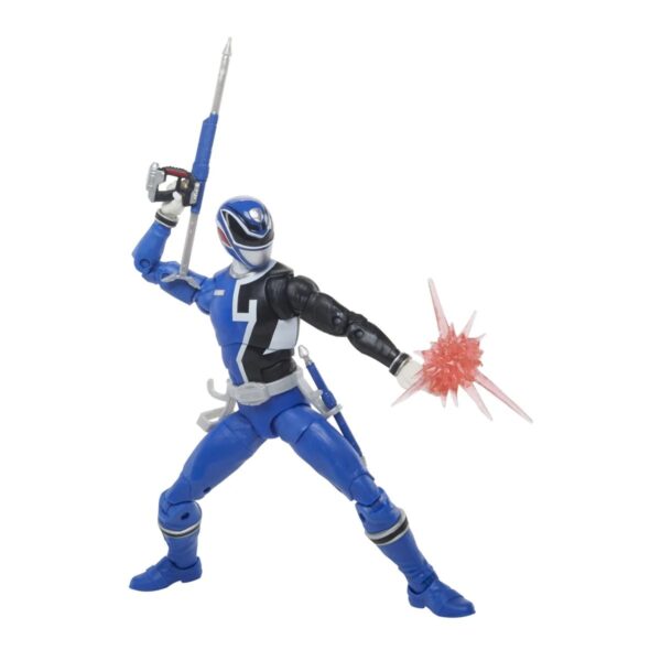 HSF1171-Power Rangers Lightning Collection 6-Inch S.P.D. Squad B Blue Ranger and Squad A Blue Ranger Action Figure Battle Pack