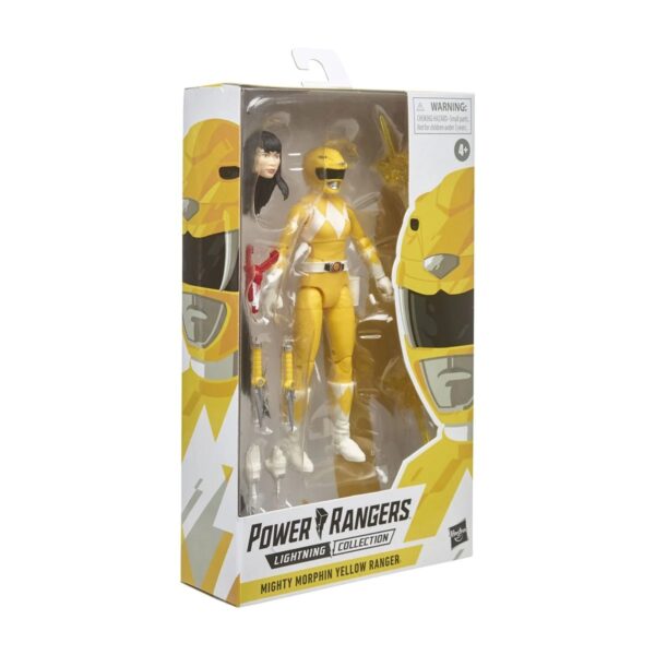 HSE8654-Power Rangers Lightning Collection Mighty Morphin Yellow Ranger 6-Inch Action Figure
