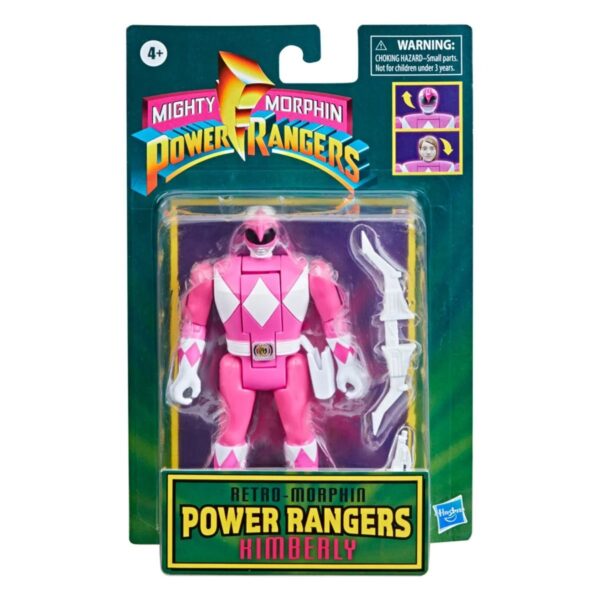 Power Rangers Retro-Morphin Pink Ranger Fliphead Figure_10 HSF1234-Power Rangers Retro-Morphin Pink Ranger Kimberly Fliphead Action Figure