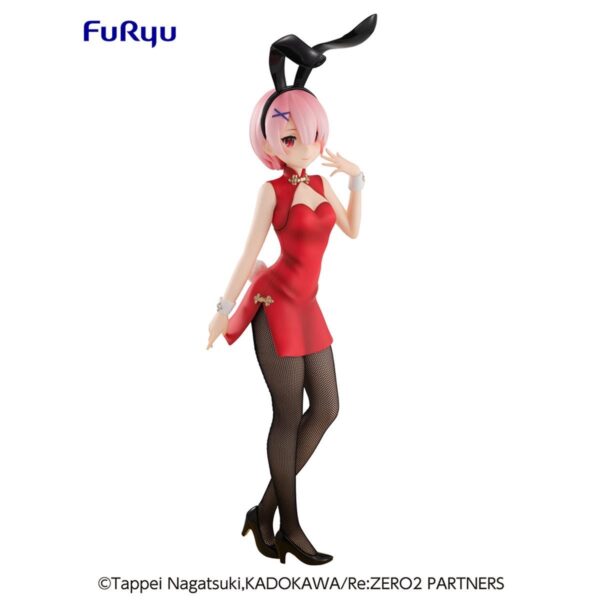 UTCFR95980-Re:Zero Starting Life in Another World Ram China Dress Version BiCute Bunnies Statue
