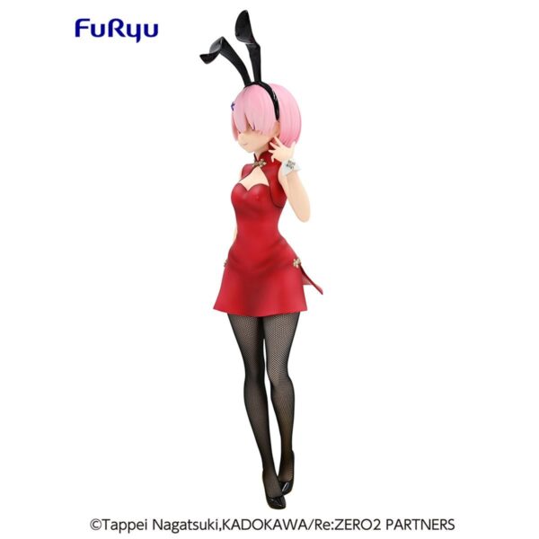 UTCFR95980-Re:Zero Starting Life in Another World Ram China Dress Version BiCute Bunnies Statue