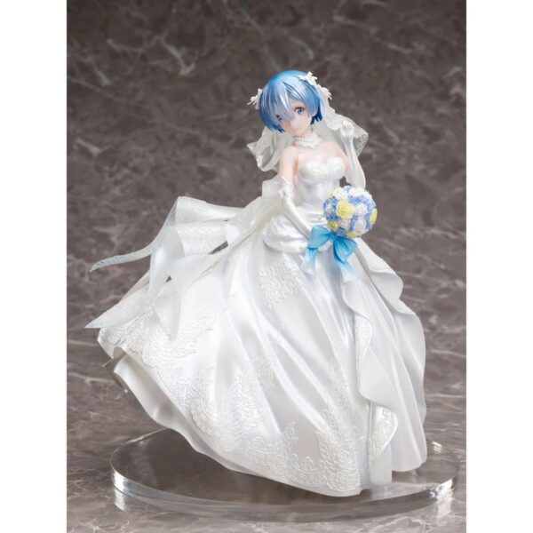 UTCFR95279-Re:Zero- Starting Life in Another World Rem Wedding Dress 1:7 Scale Statue