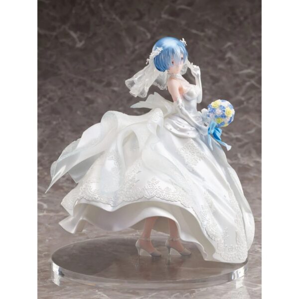 UTCFR95279-Re:Zero- Starting Life in Another World Rem Wedding Dress 1:7 Scale Statue