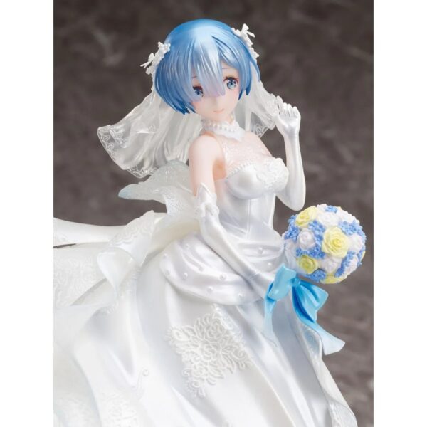 UTCFR95279-Re:Zero- Starting Life in Another World Rem Wedding Dress 1:7 Scale Statue