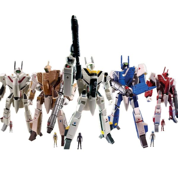 TNROBOA-Robotech Transformable VF-1S 1:100 and Pilot Figure - Roy Fokker