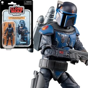 HSF5630-Star Wars The Vintage Collection Mandalorian Death Watch Airborne Trooper 3 3/4-Inch Action Figure