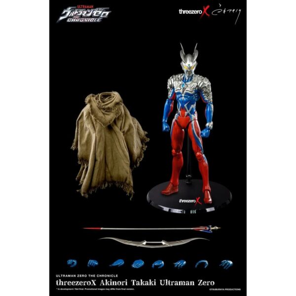 TH3Z0225-ThreezeroX Akinori Takaki Ultraman Zero Action Figure
