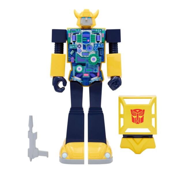 SUP81304-Transformers Bumblebee Super Cyborg Vinyl Figure - Full Color