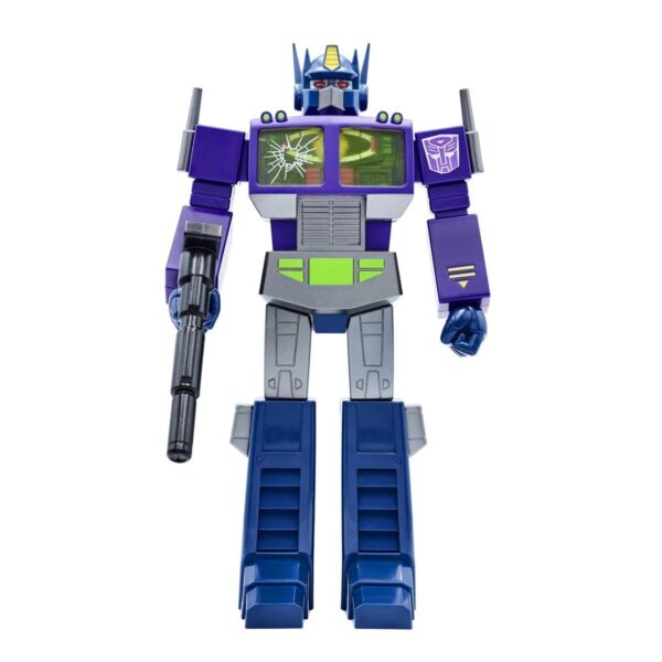 SUP81743-Transformers Shattered Glass Optimus Prime Super Cyborg Vinyl Figure