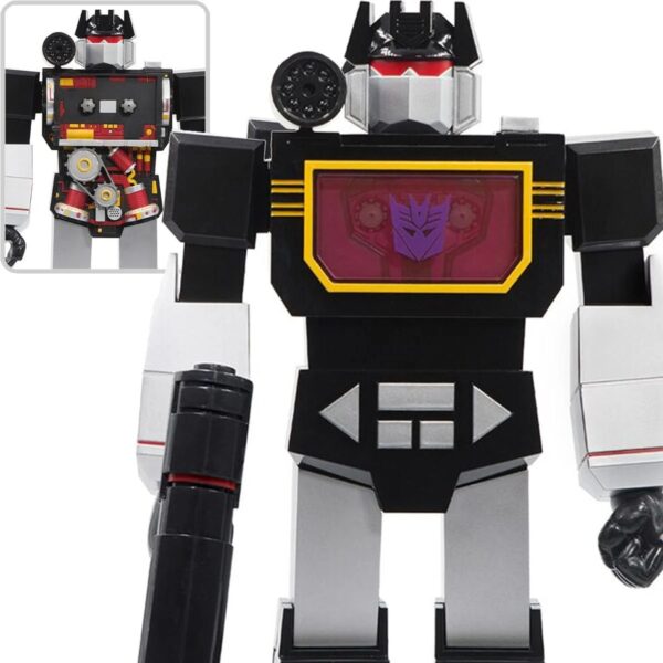 SUP81090-Transformers Soundwave (Soundblaster) Super Cyborg Vinyl Figure