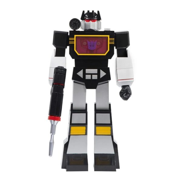 SUP81090-Transformers Soundwave (Soundblaster) Super Cyborg Vinyl Figure