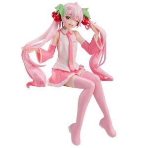 UTCFR95982-Vocaloid Sakura Miku Winking Version Noodle Stopper Statue