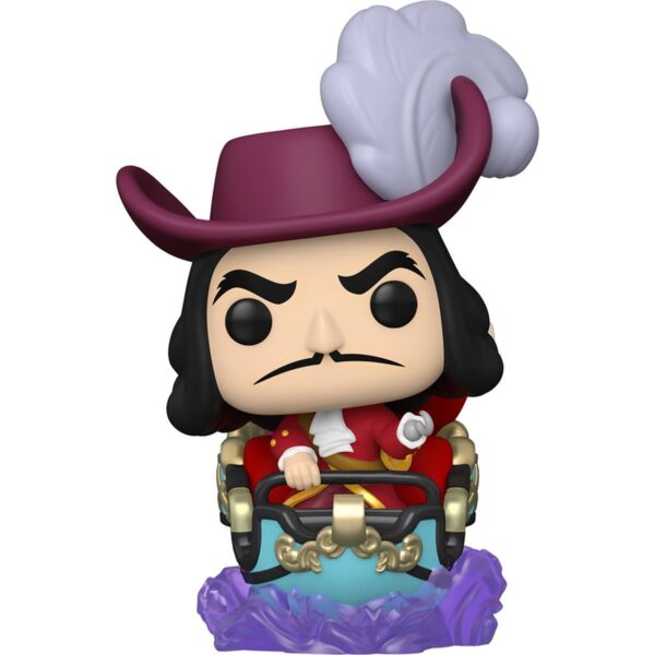 FU59512-Walt Disney World 50th Anniversary Captain Hook on Peter Pan's Flight Ride Pop! Vinyl Vehicle
