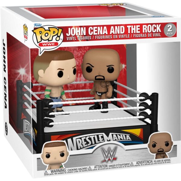 FU61463-WWE John Cena and the Rock (2012) Pop! Vinyl Moment