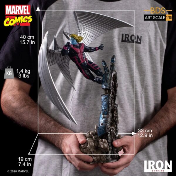 DC71572-X-Men Archangel BDS 1:10 Scale Statue