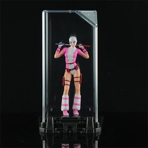 BLFSEN51312-Marvel Gwenpool Super Hero Illuminate Gallery Statue