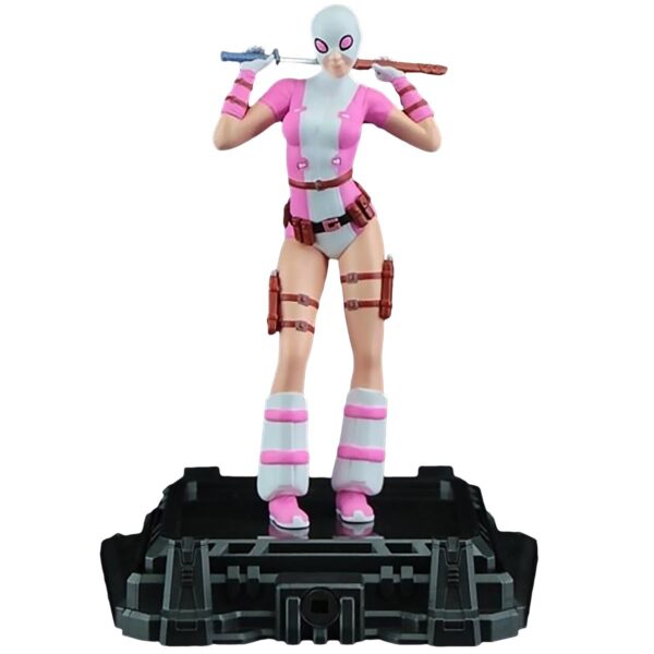 BLFSEN51312-Marvel Gwenpool Super Hero Illuminate Gallery Statue