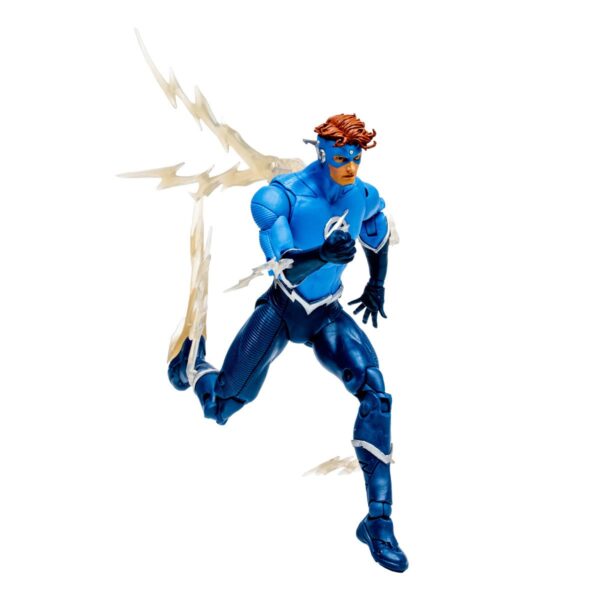 MF15486 (7) MF15486-DC Build-A Wave 9 Speed Metal Wally West 7-Inch Scale Action Figure