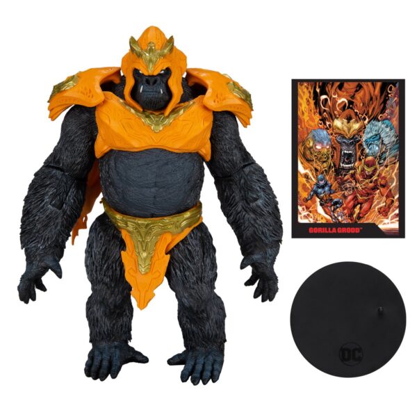 MF15991_004 MF15991-The Flash Gorilla Grodd Page Punchers Megafig Action Figure with The Flash Comic Book