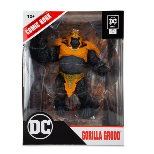 MF15991_010 MF15991-The Flash Gorilla Grodd Page Punchers Megafig Action Figure with The Flash Comic Book
