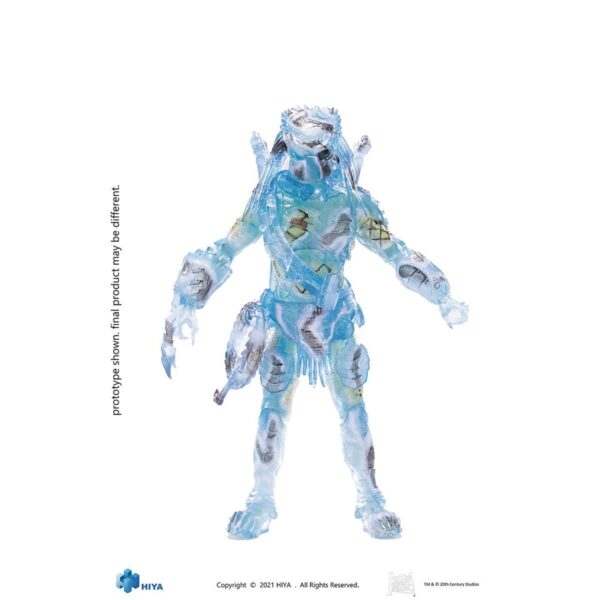 DC420199-Aliens vs. Predator: Requiem Active Camouflage Wolf Predator 1:18 Scale Action Figure - Previews Exclusive