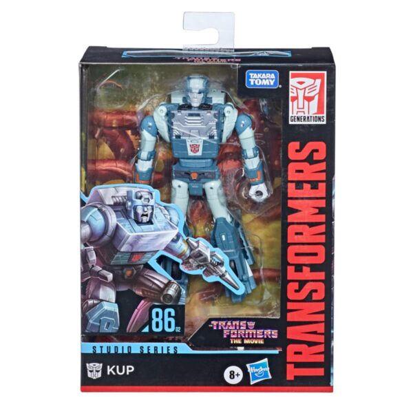 HSE0701R/HSF0710-Transformers Toys Studio Series 86-02 Deluxe Class The Transformers: The Movie 1986 Kup Action Figure
