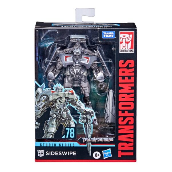 HSE0701R/HSE0789-99105-Transformers Toys Studio Series 78 Deluxe Class Transformers: Revenge of the Fallen Sideswipe Action Figure
