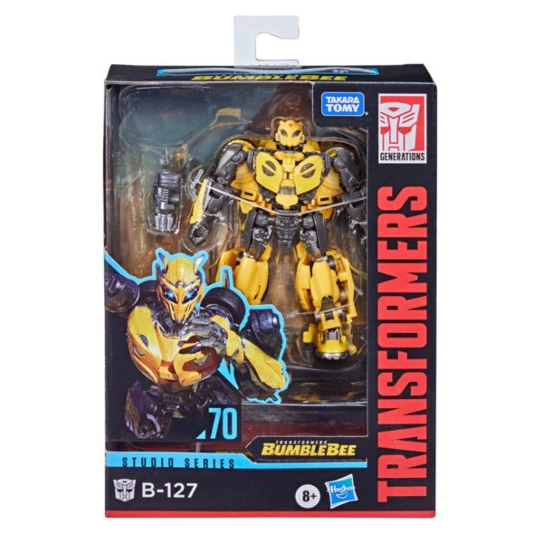 HSE0701RHSF0784-Transformers Toys Studio Series 70 Deluxe Class Bumblebee B-127 Action Figure