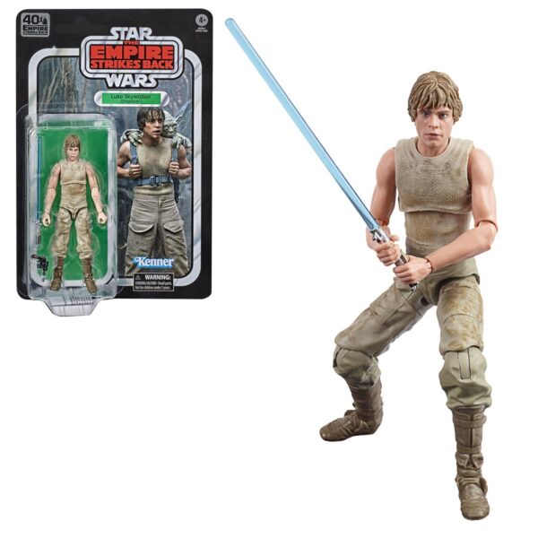 HSE8084/71494-Star Wars The Black Series Empire Strikes Back 40th Anniversary 6-Inch Luke Skywalker Dagobah Action Figure