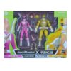 HSF2967/86163-Power Rangers X Teenage Mutant Ninja Turtles Lightning Collection Michelangelo Yellow and April Pink Action Figures