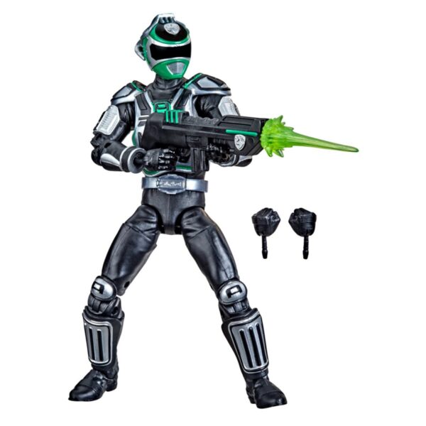 HSF297385651-Power Rangers Lightning Collection S.P.D. A-Squad Green Ranger 6-Inch Action Figure
