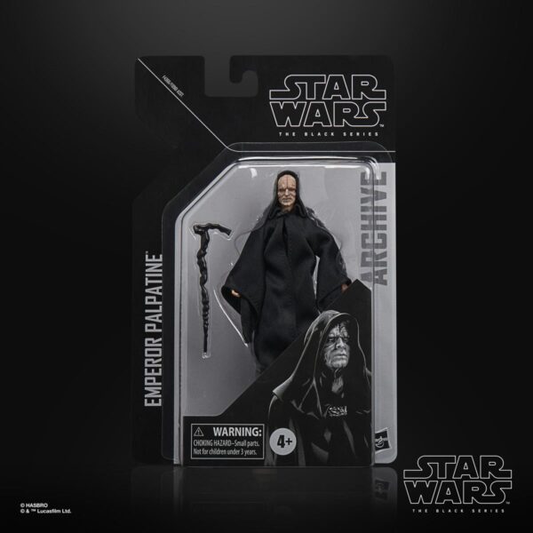 HSF4366-Star Wars The Black Series Archive Emperor Palpatine 6-Inch Action Figure